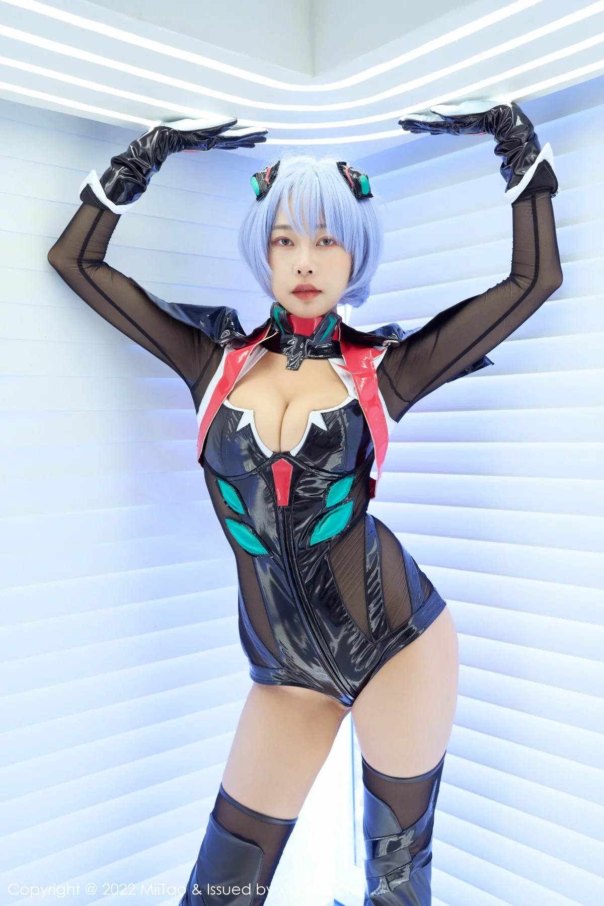 Xrmnw.Com[MiiTao蜜桃社]Vol.148_新人模特梦乃Mandy私房Cosplay主题低胸连体衣秀豪乳诱惑写真73P