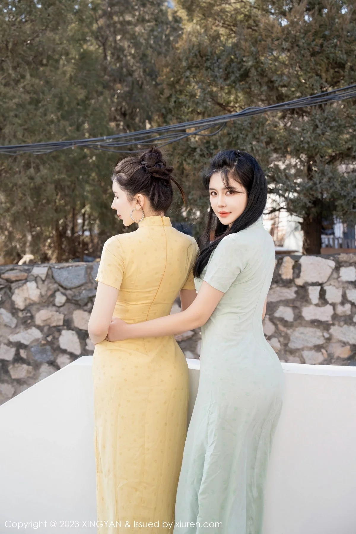 Xrmnw.Com[XINGYAN星颜社]VOL.183_女神刘钰儿＆李丽莎合集性感轻透旗袍服饰配原色丝袜诱惑写真69P