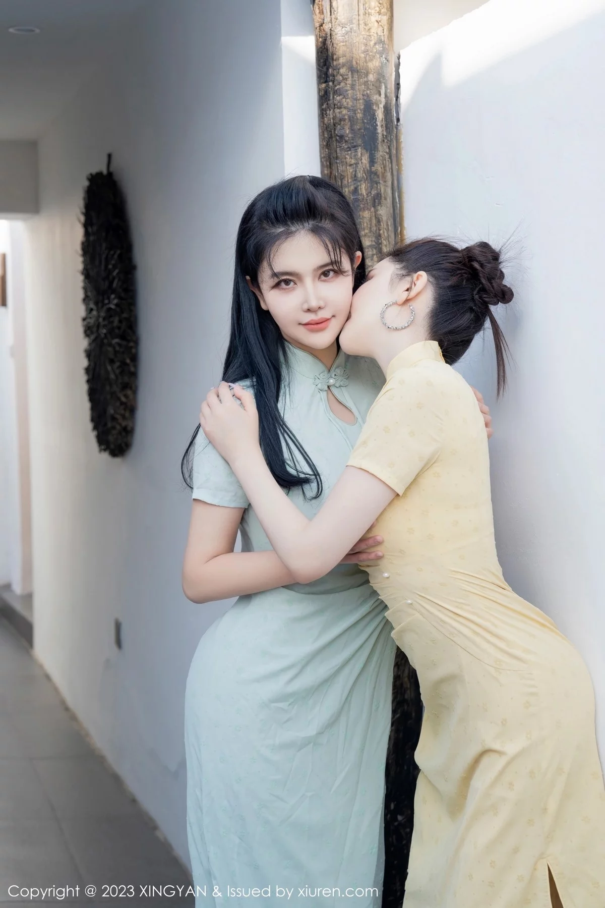 Xrmnw.Com[XINGYAN星颜社]VOL.183_女神刘钰儿＆李丽莎合集性感轻透旗袍服饰配原色丝袜诱惑写真69P